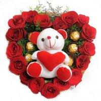 Send Valentine Flowers to India